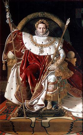 Napoleón por Ingres 1806