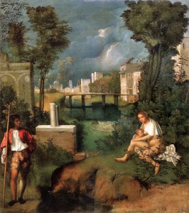 La tempestad de Giorgione