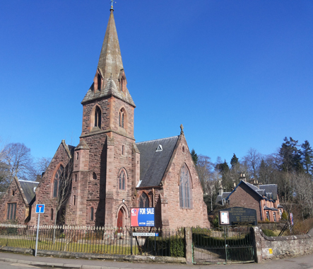 La Riverside Methodist Church de Blairgowrie